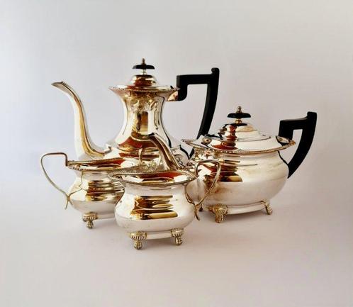 Koffie- en theeservies - Beautiful Viners of Sheffield, Antiek en Kunst, Antiek | Meubels | Tafels