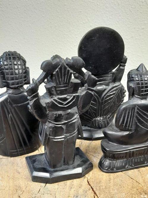 Beeld, Collectie Ganesha en Boeddha beelden - 14 cm - Albast, Antiek en Kunst, Antiek | Boeken en Manuscripten