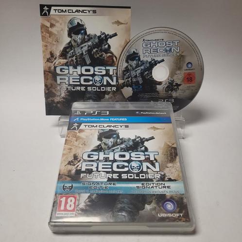 Tom Clancys Ghost Recon Future Soldier Signature PS3, Games en Spelcomputers, Games | Sony PlayStation 3, Zo goed als nieuw, Ophalen of Verzenden