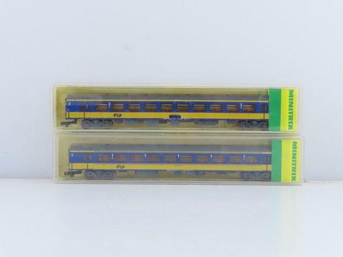 Minitrix N - 13318/13319 - Wagon de passagers pour trains, Hobby en Vrije tijd, Modeltreinen | N-Spoor