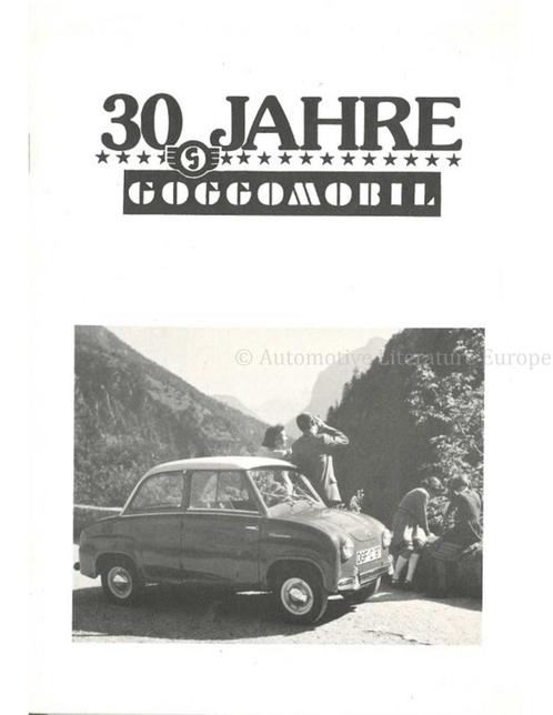 30 JAHRE GOGGOMOBIL, Boeken, Auto's | Boeken