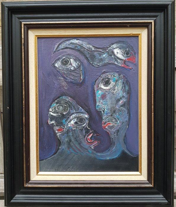 Lucebert (1924-1994) - Djins, Antiek en Kunst, Kunst | Schilderijen | Modern