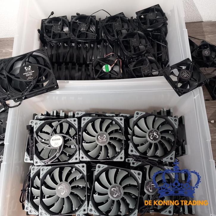 Partij CPU Coolers | CPU Koeler | Scythe | In Win | 127 stuk, Computers en Software, Computerkoelers, Nieuw, Luchtkoeling, Verzenden