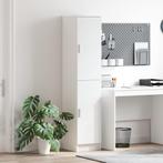 vidaXL Hoge kast Wit 35x39x168 cm Geengineerd hout, Huis en Inrichting, Kasten | Dressoirs, Verzenden, Nieuw