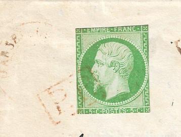 Frankrijk 1864 - Uniek, Empire 5 centimes groen
