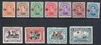 Belgique 1918 - série complète Croix-Rouge - OBP/COB, Postzegels en Munten, Postzegels | Europa | België, Gestempeld
