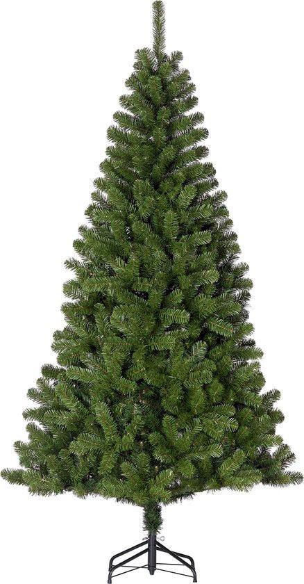 2dekans | Top Trees Kunstkerstboom - PVC - Groen - H230 x, Diversen, Kerst, Ophalen of Verzenden