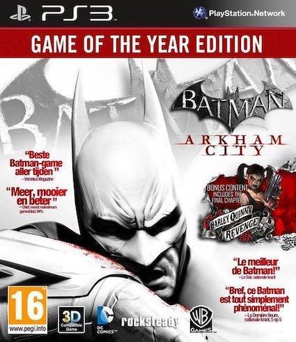 Batman Arkham City Game of the Year Edition (PS3 Games), Games en Spelcomputers, Games | Sony PlayStation 3, Zo goed als nieuw