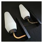 Wandlamp - Metaal, Glas, Messing