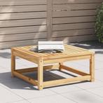 vidaXL Tuintafel 63x63x30 cm massief acaciahout, Tuin en Terras, Verzenden, Nieuw