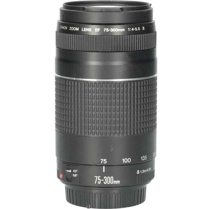 Tweedehands Canon EF 75-300mm f/4.0-5.6 III CM5743, Audio, Tv en Foto, Foto | Lenzen en Objectieven, Overige typen, Gebruikt, Ophalen of Verzenden