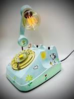 Tafellamp - Plastic, Koper, Metaal - Telefoon met, Antiek en Kunst