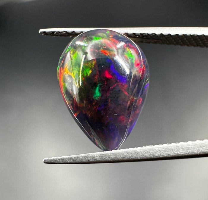 2,71ct Zwarte Opaal Cabochon- 0.54 g, Verzamelen, Mineralen en Fossielen