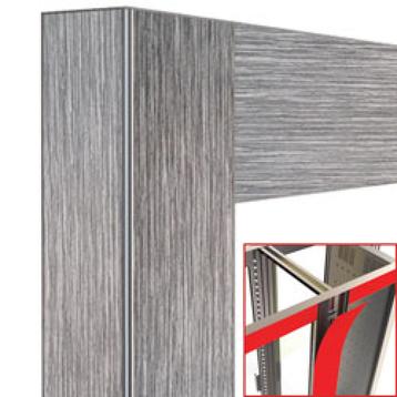 Deco knooppunt 2x530Lt. Lariks ashen - magnetisch, Verzenden