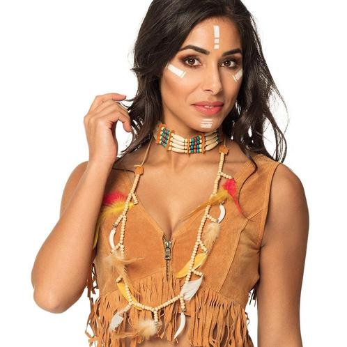 Kostuum Set Indianen 2 delig, Hobby en Vrije tijd, Feestartikelen, Nieuw, Verzenden