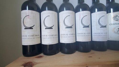 5x 1997 Chateau Curé Bon & 1x 1996 Chateau Camensac -, Verzamelen, Wijnen