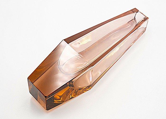Moser & Söhne Art Deco Crystal Glass Vase 1920 - Vaas -, Antiek en Kunst, Antiek | Glaswerk en Kristal