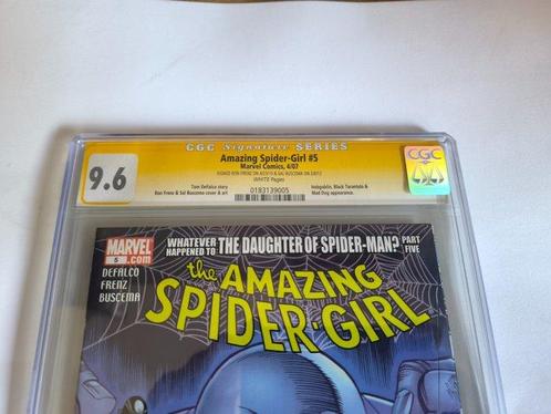 Amazing Spider-Girl #5 - CGC 9.6 Signed by Ron Frenz & Sal, Boeken, Strips | Comics