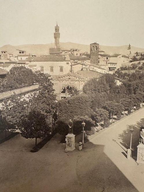 Robert Rive - Firenze. Collezione di tre antiche fotografie, Antiek en Kunst, Kunst | Tekeningen en Fotografie