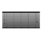 Aluminum jaloezie - 200x180 cm (bxh) - 50 mm - mat zwart, Huis en Inrichting, Stoffering | Gordijnen en Lamellen, Verzenden, Nieuw