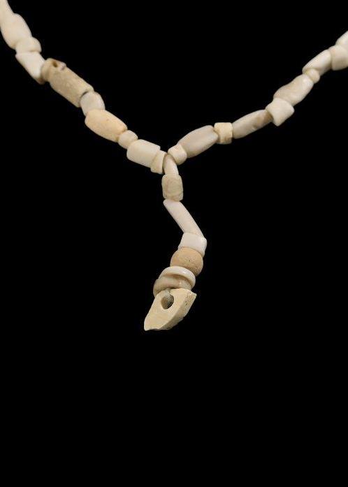 Asiático occidental Coquillage et pierre dure Collier de, Antiek en Kunst, Antiek | Overige Antiek