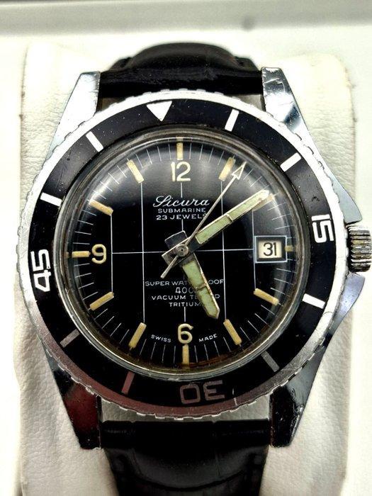Sicura - Jumbo - Zonder minimumprijs - Heren - 1970-1979, Handtassen en Accessoires, Horloges | Heren