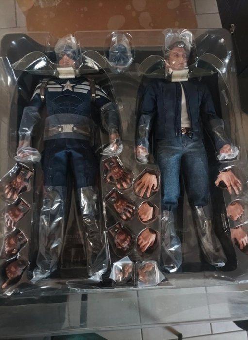 Capitan America - Hot Toys - - Film rekwisiet Hot Toys MMS, Verzamelen, Film en Tv