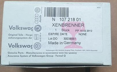 D3S XENON Origineel Volkswagen N10721801 (Halogeen lampen), Auto-onderdelen, Verlichting, Nieuw, Verzenden