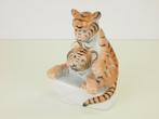 Herend - Beeld, Tijger pups - 18 cm - Porselein