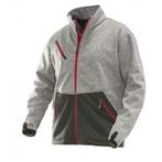 Jobman werkkledij workwear - 1247 softshell jacket s grijs, Nieuw