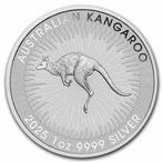 Australië. 5 x 1 oz 2025 $1 AUD Silver Kangaroo Coin, Postzegels en Munten, Edelmetalen en Baren