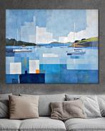 Chrystian Milanowski - The Geometric Sails - XL, Antiek en Kunst, Kunst | Schilderijen | Modern