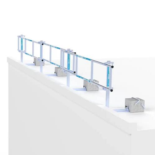 Dakrandbeveiliging SGS-Slim plat dak 9m, Doe-het-zelf en Bouw, Overige Doe-Het-Zelf en Bouw, Nieuw, Ophalen of Verzenden
