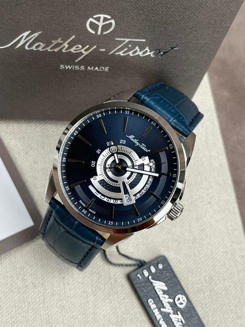 Mathey-Tissot - Mondo Date - Zonder Minimumprijs - H711ABU -, Handtassen en Accessoires, Horloges | Heren