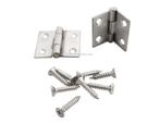 Rvs Scharnieren 26x27mm  2 stuks, Verzenden, Nieuw
