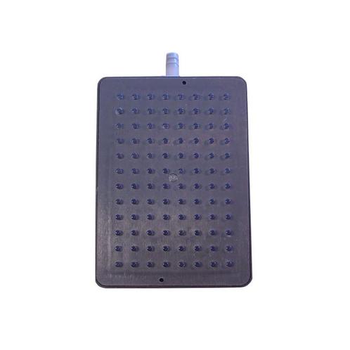 Hoofddouche voor Douchekolom Wiesbaden Huron 8x12 cm RVS, Doe-het-zelf en Bouw, Sanitair, Kraan, Nieuw, Ophalen of Verzenden