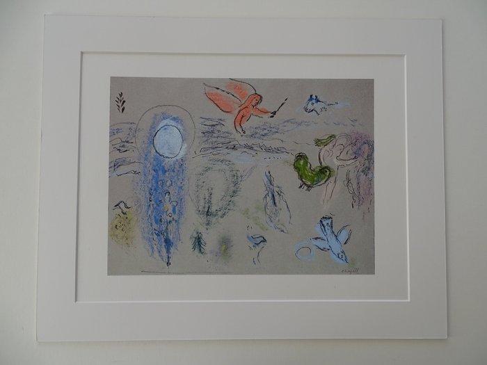 Marc Chagall (1887-1985) (daprès) - LAnge du Paradis, Antiek en Kunst, Antiek | Overige Antiek