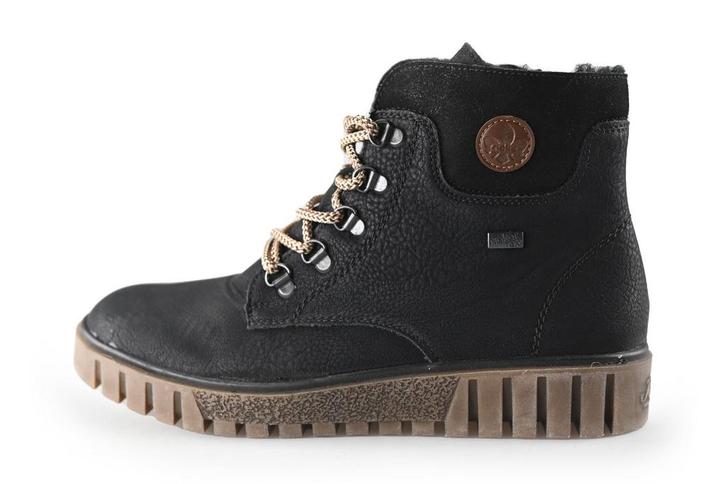 Rieker veterboots in maat 41 Zwart | 5% korting, Kleding | Dames, Schoenen, Zwart, Zo goed als nieuw, Overige typen, Verzenden