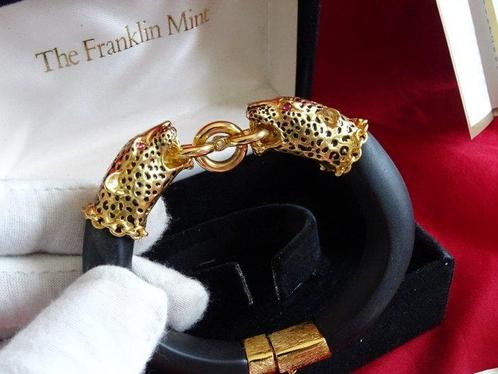 Figuur - Duchess of Windsor panther bracelet - Goud, Antiquités & Art, Curiosités & Brocante