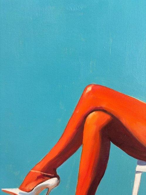 Billy - Match point 2, Antiek en Kunst, Kunst | Schilderijen | Modern