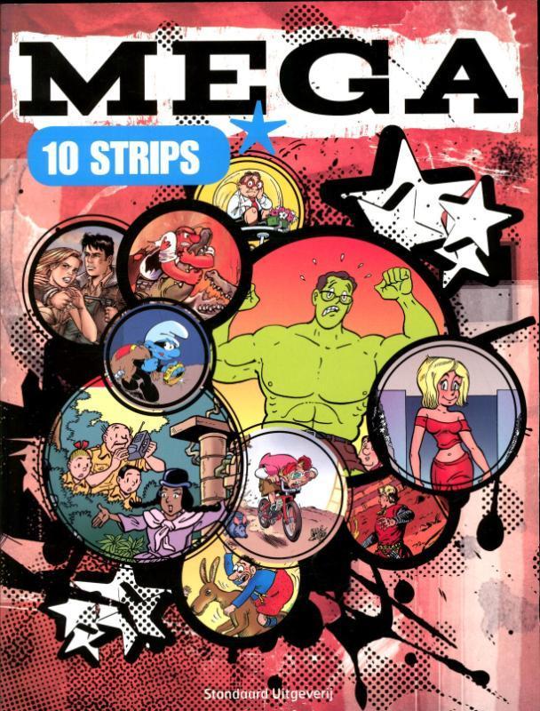 Mega 10 strips / Megastripboek 9789002248160, Boeken, Stripverhalen, Gelezen, Verzenden