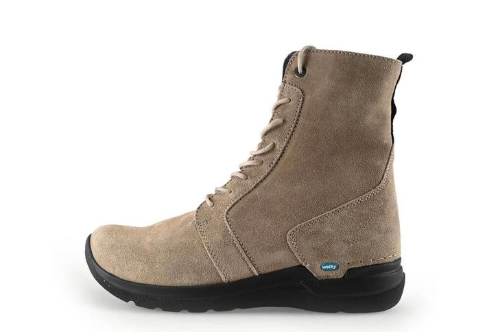 Wolky Veterboots in maat 38 Beige, Kleding | Dames, Schoenen, Beige, Zo goed als nieuw, Overige typen, Verzenden