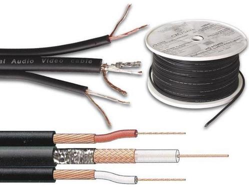 Professionele Audio-/Videokabel (75 Ohm + 2 X Audio), Huis en Inrichting, Woonaccessoires | Overige, Nieuw, Verzenden