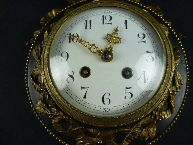 Klok - Messing, Metaal - 1850-1900, Antiek en Kunst, Antiek | Klokken