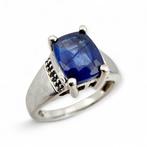 Zonder minimumprijs - Harry Ivens - Ring Zilver - Sapphire, Nieuw