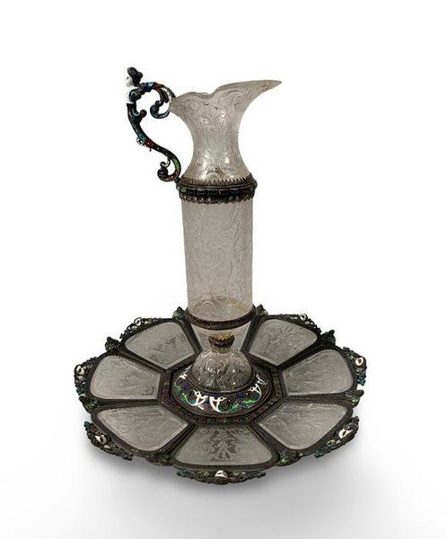 In the manner of Hermann Böhm, Vienna - Aiguière - Argent,, Antiek en Kunst, Antiek | Zilver en Goud