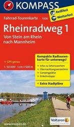 Kompass FTK7008 Rheinradweg 1, Von Stein am Rhein nach, Livres, Verzenden
