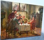 Fritz Wagner (1896-1939) - Allegra compagnia in un interno