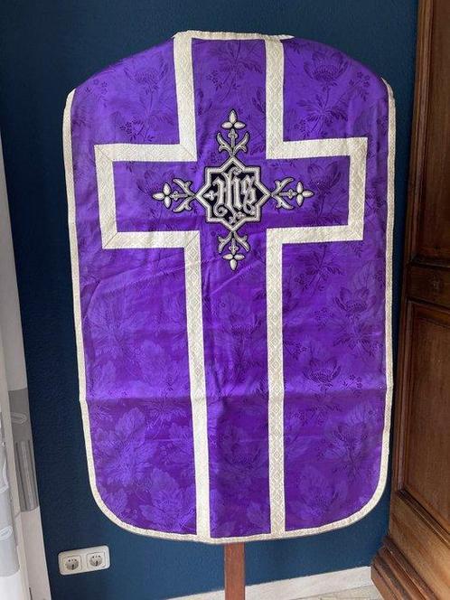 Chasuble - Kazuifel - Soie, Tissu, Broderie, ruban. -, Antiek en Kunst, Kunst | Niet-Westerse kunst