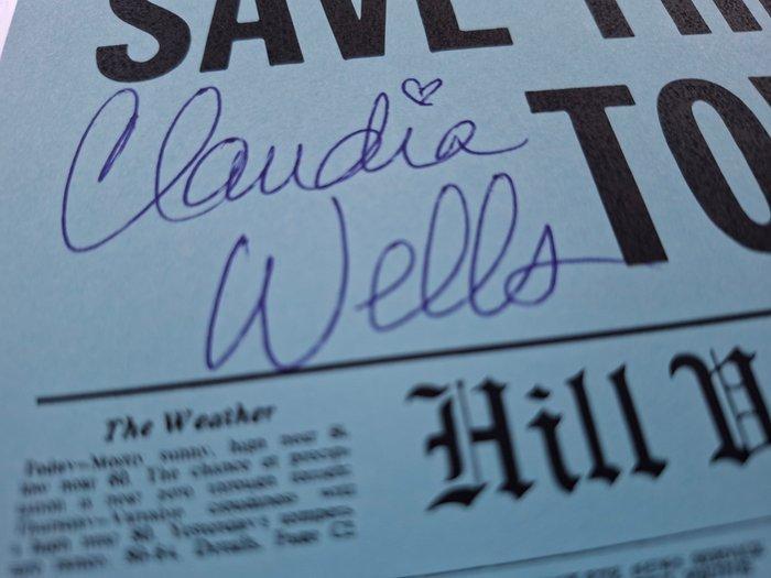 Back to the Future - Signed by Claudia Wells aka Jennifer, Collections, Cinéma & Télévision